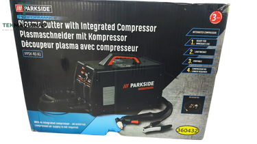 Cortador De Plasma Com Compressor Integrado Ppsk 40 A1 Parkside Performance B-Ware
