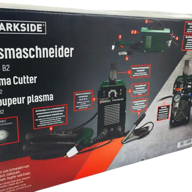 Cortador De Plasma Parkside Pps 40 B2 Com Redutor Pressão B-Ware
