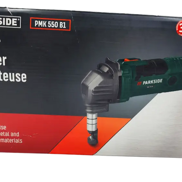 Cortador Nibbler Para Chapa De Metal Parkside Pmk 550 A1 Watts B-Ware