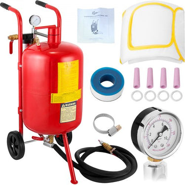 Sandblaster , 40L, Móvel