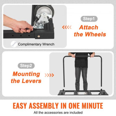 Carrinho de Drywall , 1800lbs, Com Rodas de 5 Polegadas