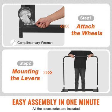 Carrinho de Drywall , 1500lbs, Com Rodas de 5 Polegadas