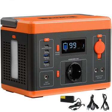 Power Station Portátil  300W, Ideal para Camping com 296Wh