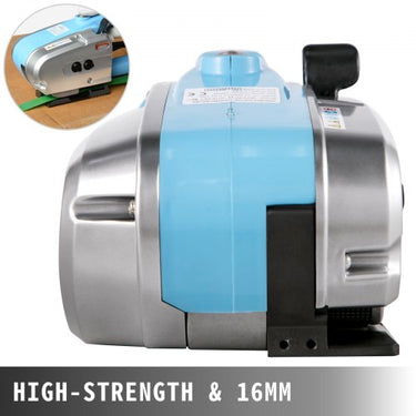 Máquina de Cintar Manual  JD16, Portátil, Cor Azul