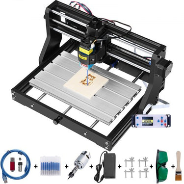 Gravador a Laser CNC 3018 Pro DIY - 500mW, Mini Máquina com Controle GRBL Offline