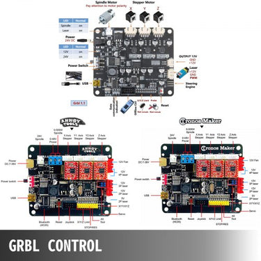 Kit de Gravação a Laser CNC 3018 DIY - Mini Máquina 500mW com Controle Inteligente GRBL