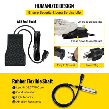 Ferramenta rotativa elétrica suspensão de eixo flexível 380 W dispositivo de moagem rápida eixo flexível