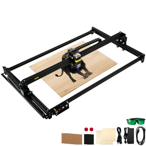 Máquinas de gravação a laser Área de trabalho Máquina de gravação de 460 x 810 mm, gravador a laser de 0,02 mm, fresagem de gravação de 450 nm