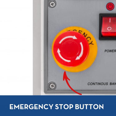 Máquina de Selagem Contínua FR770, 500W, Seladora de 80mm