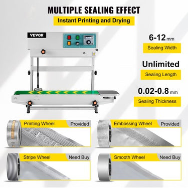 Seladora Contínua Vertical Automática FR-900, para Plásticos