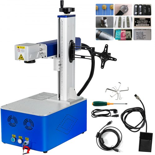 Máquina de marcação a laser de fibra 20 W, 150 x 150 mm dispositivo de laser de fibra de gravação de marcação