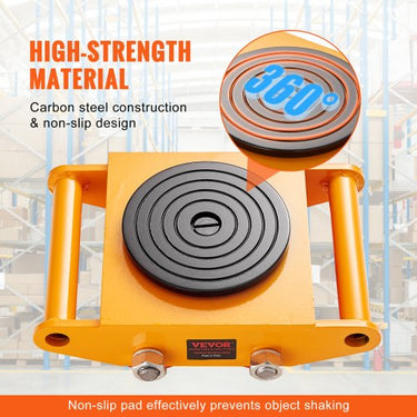 Conjunto de 4 Rodas de Transporte , 8t, Aço Carbono