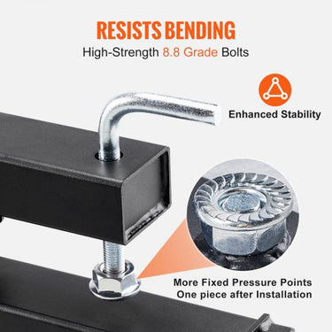 Garfo para paletes 1490 x 70 x 230 mm porta-garfos 907 kg de capacidade de carga dentes do garfo 149 cm