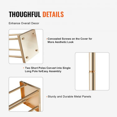 Conjunto de 4 bancos quadrados para flores 20 x 20 x 60 cm Suporte para flores Mesa lateral de ferro Coluna de flores moderna