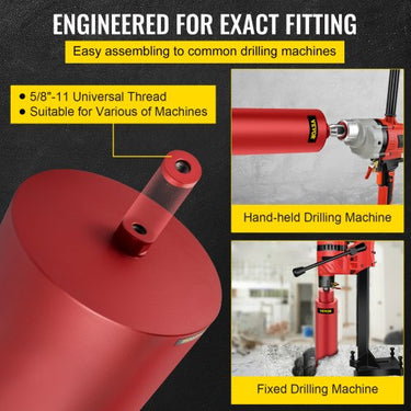 Conjunto de Coroas Diamantadas , 10", para Concreto