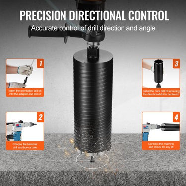 Broca de Núcleo Diamantada  101.6 mm para Uso em Ziegel e Beton