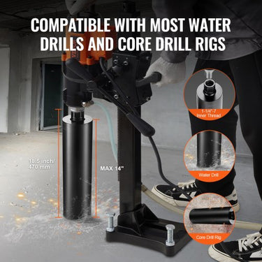 Broca de Núcleo de Diamante  108 mm para Perfuração em Beton e Ziegel