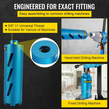 Broca de Núcleo Seco de 3.5 Polegadas  para Perfurações em Materiais Resistentes