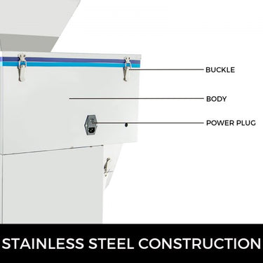 Máquina de Enchimento de Pó , 20-5000g, com Sistema de Vibração