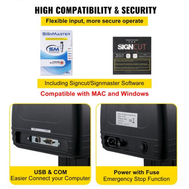 Plotter de corte de vinil 1350 mm, cortador de filme Largura máxima de corte 1260 mm, velocidade de corte da máquina plotter 800 mm/s