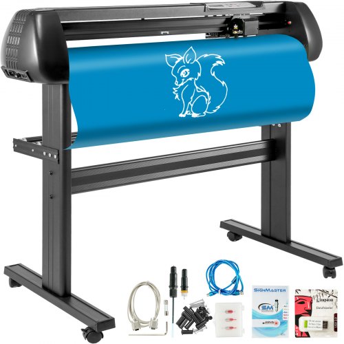 Plotter de corte , máquina plotter Alimentação de papel máx. 720 mm, plotter de corte de vinil, plotter de folha