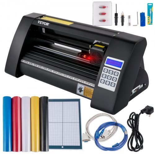 Plotter de corte de vinil 375 mm, cortador de filme Largura máxima de corte 285 mm, máquina plotadora Software Signmaster