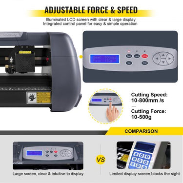 Plotter de corte de vinil Alimentação de papel de 375 mm, conjunto de corte de vinil para impressora plotter de folha