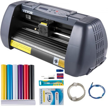 Plotter de corte de vinil Alimentação de papel de 375 mm, conjunto de corte de vinil para impressora plotter de folha