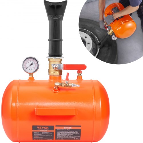 Air Tire Bead Seater 5 Gal Blaster Ferramenta Inflador de assento para caminhões 145 PSI