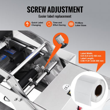 Etiquetadora Semi-Automática MT-50 para Garrafas Redondas