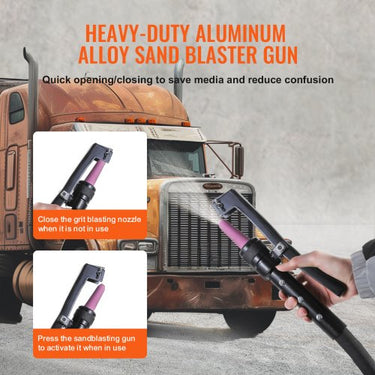 Sandblaster Móvel , 37L