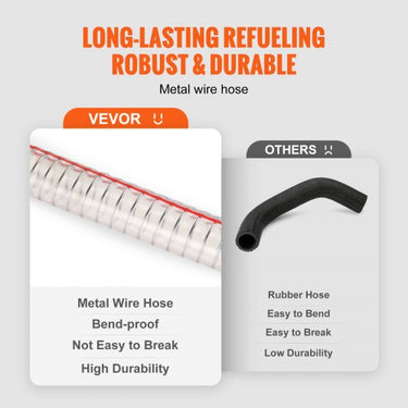 Carrinho de combustível Recipiente de combustível 60L recipiente de gasolina PE 460x533x930mm recipiente do tanque de combustível de gás 7,8 L/min Rec