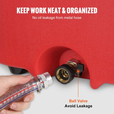 Tanque portátil de armazenamento de gás de combustível de 16 galões 7,8L / min com bico