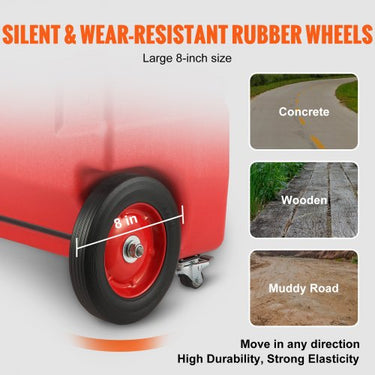 Fuel Caddy Bomba automática de 12V DC com tanque diesel portátil de 32 galões