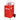 Tanque de armazenamento de combustível Fuel Caddy 30 galões 2 rodas com bomba manual, vermelho