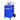 Tanque de armazenamento de combustível Fuel Caddy 30 galões 4 rodas com bomba manual, azul