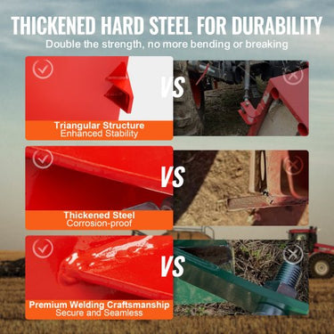 Caixa de lastro Categoria 1 Trator de 3 pontos 800lbs 5**.ft Caixa de lastro de trator