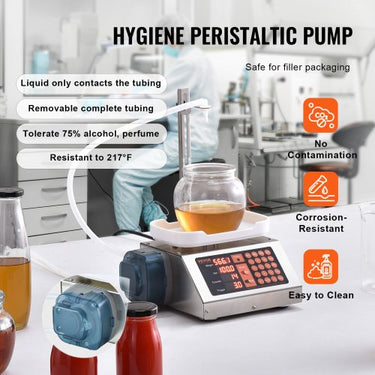 Máquina de Enchimento de Líquidos  Automática, 5-300g