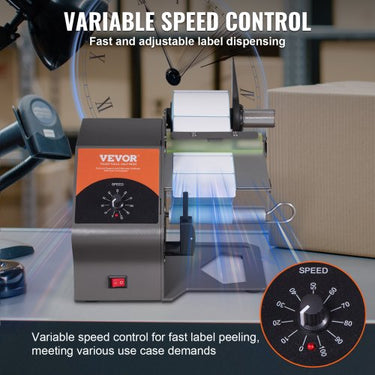 Dispensador Automático de Etiquetas , 5-115mm de Largura