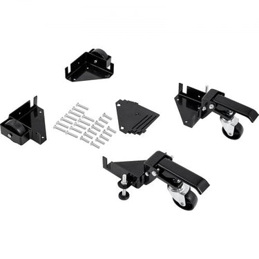 Base Móvel , 304x304mm, Ajustável, com Rodas