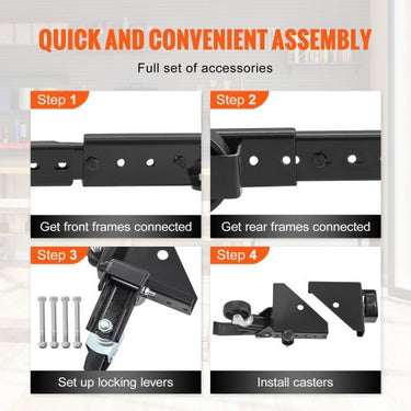 Base Móvel , 317.5kg, Ajustável, com Rodas