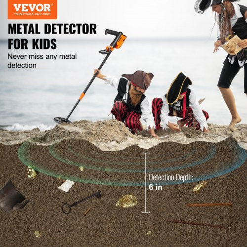 Metal Detector , Kit Infantil, 2 Modos, Inclui Acessórios