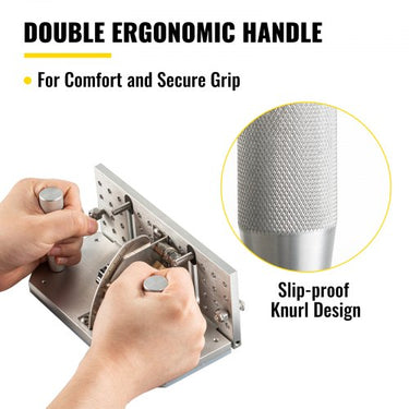 Gabarito de Lixa , para Fabricação de Facas, 7.3"