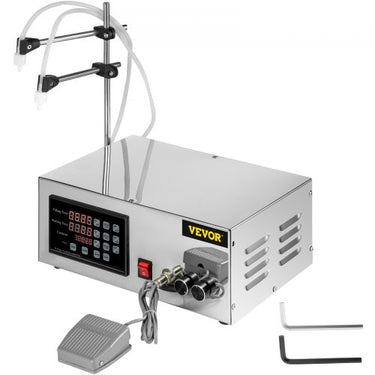 Máquina de Enchimento de Líquidos GFK280, Aço Inoxidável, Autoaspirante