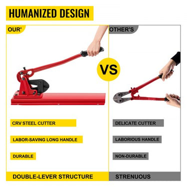 Stauchwerkzeug de 24 Polegadas  para Crimpagem Pesada de Cabos