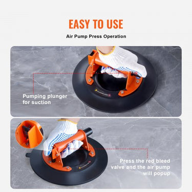 Suporte de Sucção NBR , Capacidade 120-449kg, Diâmetro 254mm