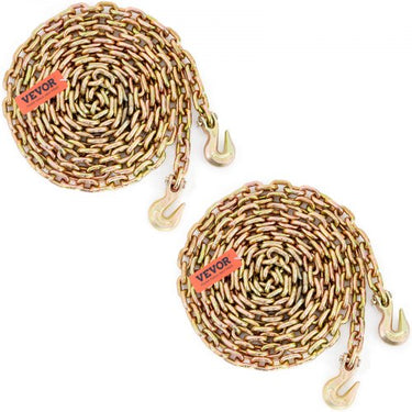 Par de Correntes de Reboque , 9.53mm x 6m, Capacidade 3220kg