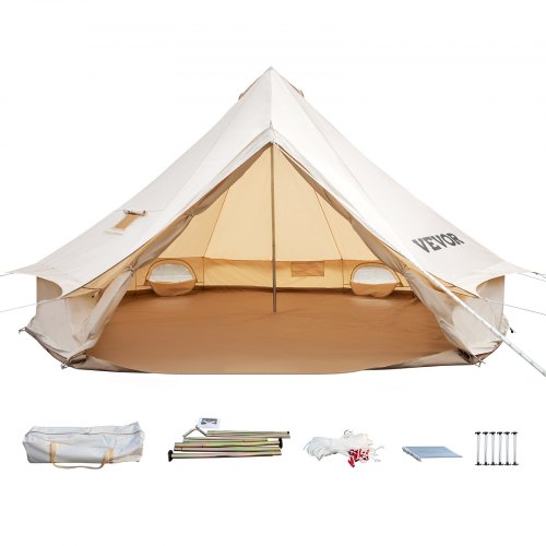 Tenda Yurta  5m, Capacidade para Camping, Material Resistente