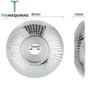 Disco Lixador De Madeira Extremamente Abrasivo Rebarbadora