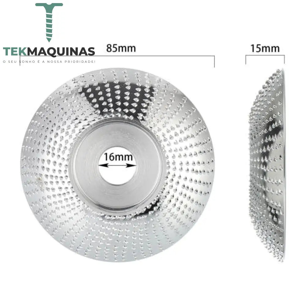 Disco Lixador De Madeira Extremamente Abrasivo Rebarbadora